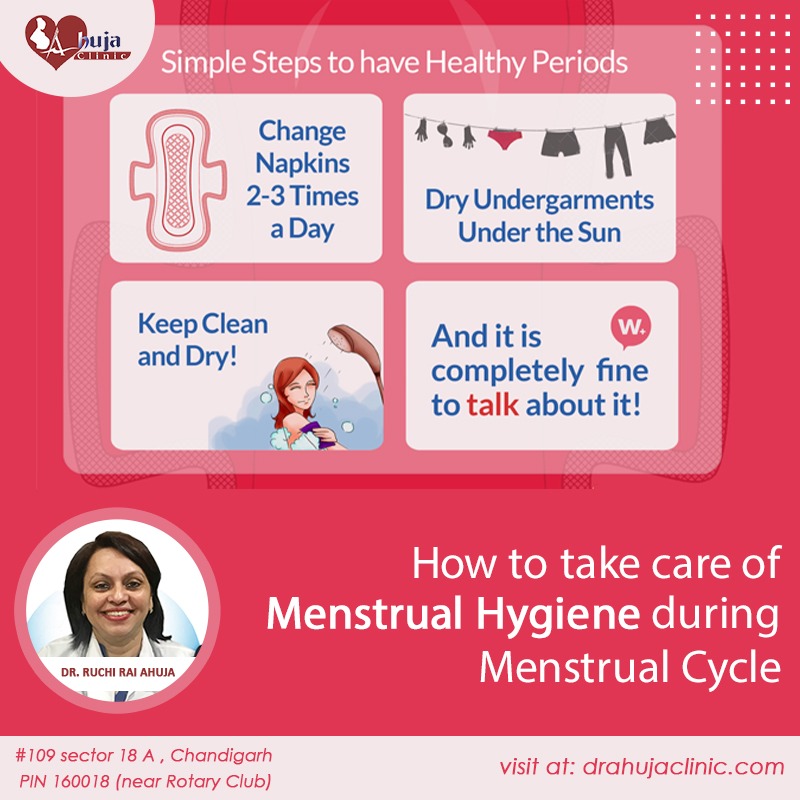 How To Take Care Of Menstrual Hygiene During Menstrual Cycle Lady