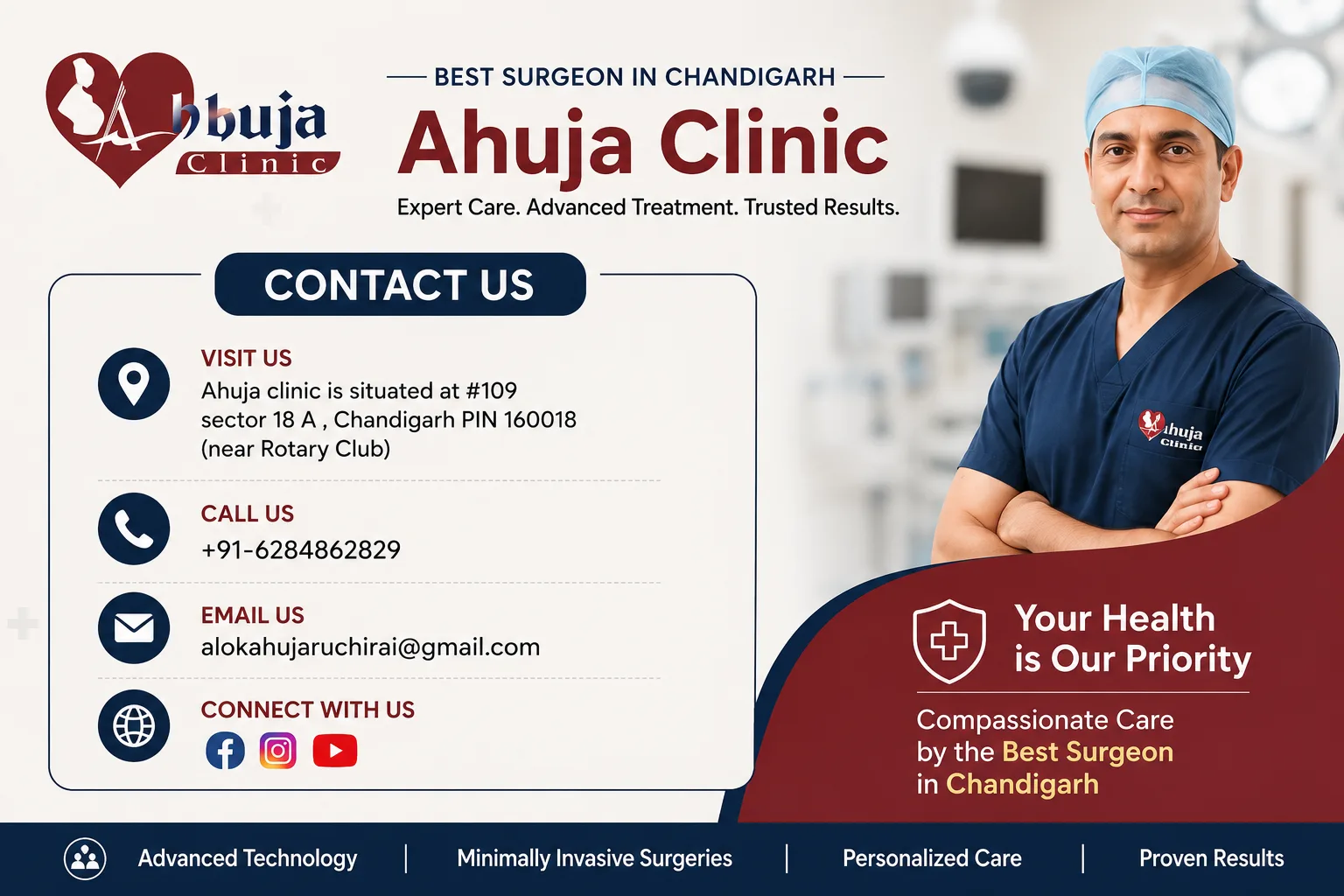 best sugreon in Chandigarh,